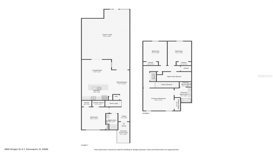 DAVENPORT, Florida 33896, 4 Bedrooms Bedrooms, ,3 BathroomsBathrooms,Residential,For Sale,STINGER,0,MFRO6391545