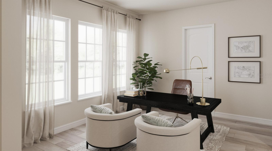 *virtually staged* Island Village Marco Flex Room