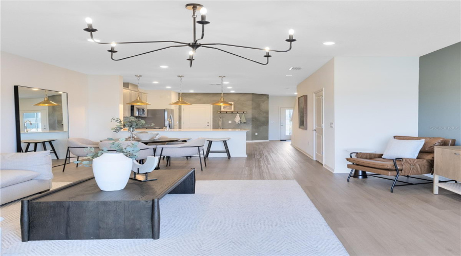 Model Home Design Only. Pictures and furnishings are for illustrative purposes only. Elevations, colors and options may vary. Furniture is for model home staging only.