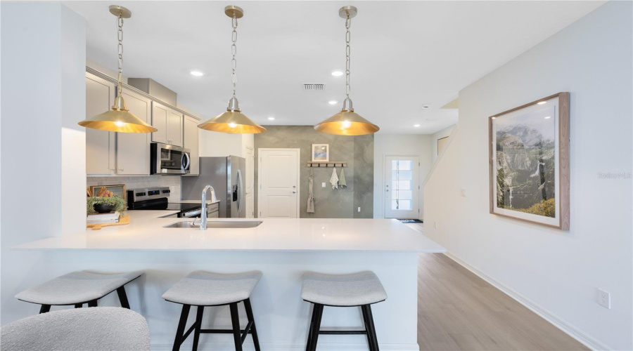 Model Home Design Only. Pictures and furnishings are for illustrative purposes only. Elevations, colors and options may vary. Furniture is for model home staging only.