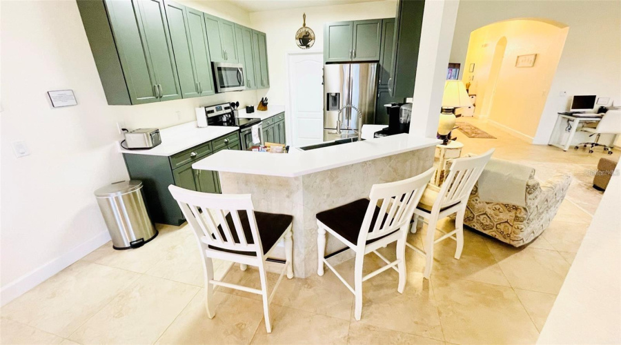 Porcelain Tile Flooring Throughout Home