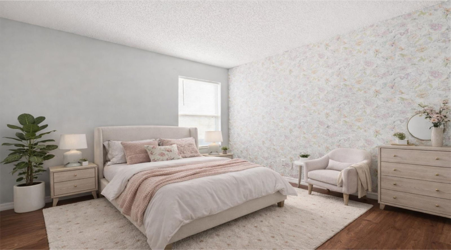 Bedroom 4 - Virtually Staged