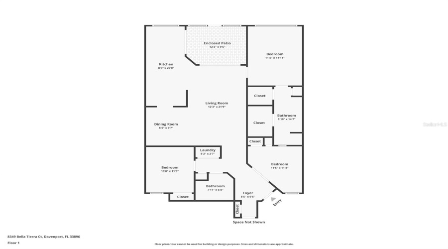 DAVENPORT, Florida 33896, 3 Bedrooms Bedrooms, ,2 BathroomsBathrooms,Residential,For Sale,BELLA TIERRA,0,MFRS5146482