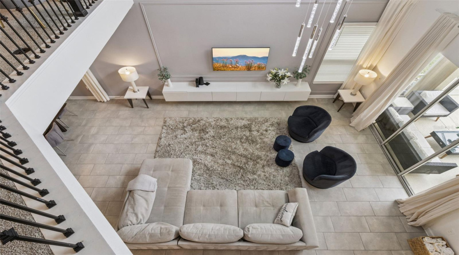 Second Floor View to the First Floor