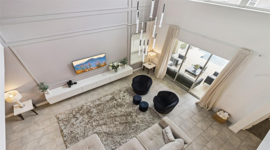 Second Floor View from Game Room