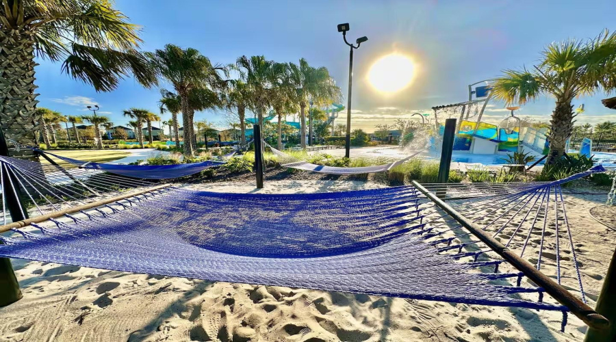 Resort - Hammock on Beach Sand