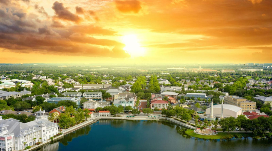 Celebration Aerial View