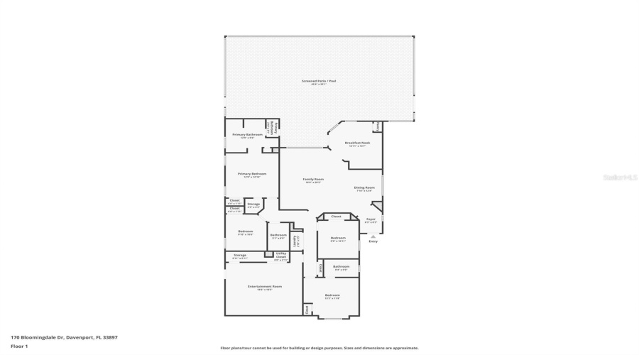 DAVENPORT, Florida 33897, 4 Bedrooms Bedrooms, ,3 BathroomsBathrooms,Residential,For Sale,BLOOMINGDALE,0,MFRS5146553