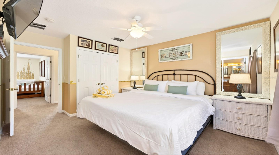 Unwind in the well-sized Primary Bedroom, offering comfort, privacy and its own en suite Bath.