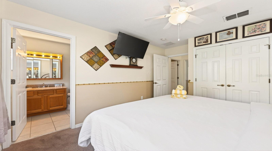 Upstairs, the spacious Primary Suite features a large EN SUITE BATH, creating a comfortable and relaxing retreat.