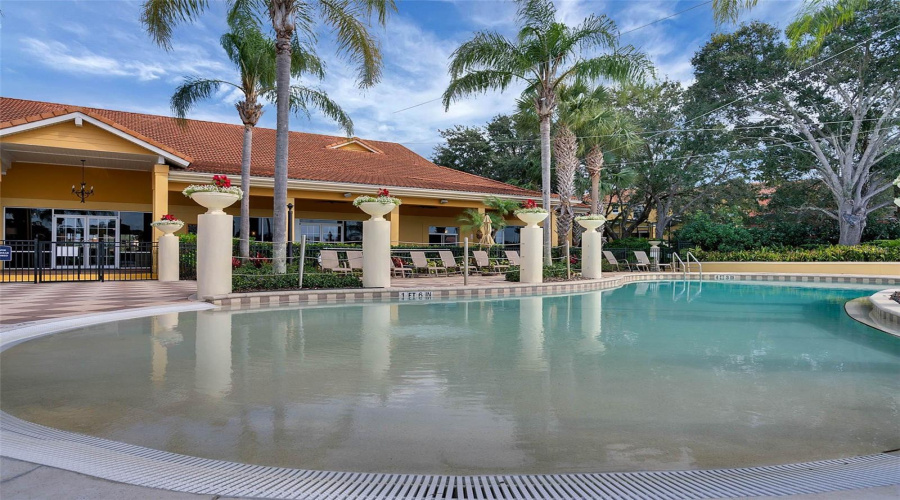 One of the multiple resort-style pools.