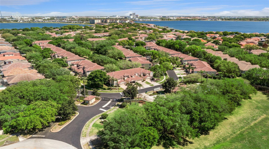 Private resident entrance