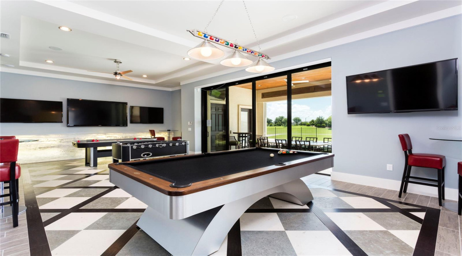 Second Floor Entertainment Area