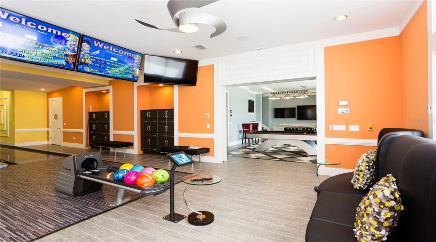 Second Floor Entertainment Area