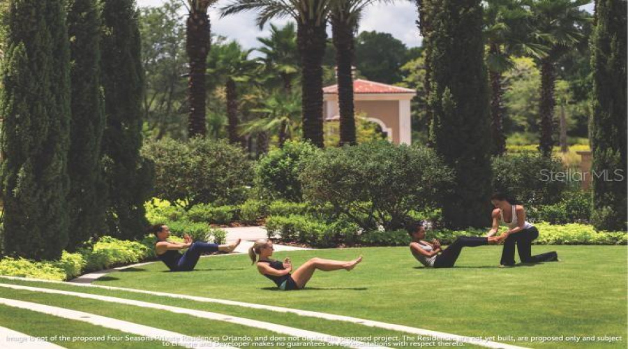 Four Seasons Resort Orlando Amenities: Fitness Center: The state-of-the-art fitness center offers cardiovascular and weight training through an array of dynamic daily fitness classes