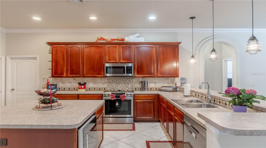 Updated stainless steel appliances