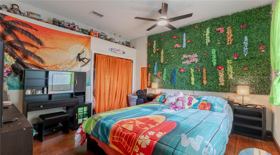 Bedroom 4 that is located towards the back of the home