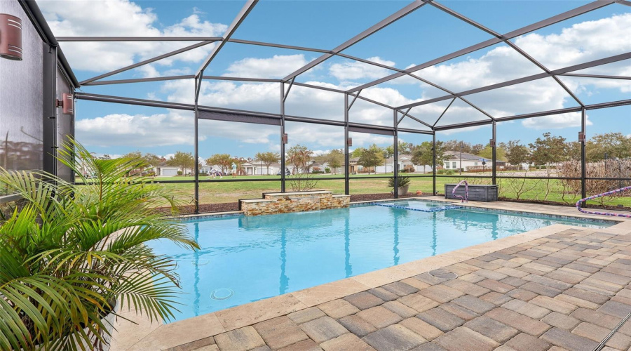 Awesome pool on the golf course!