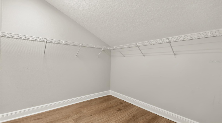2nd floor walk in closet