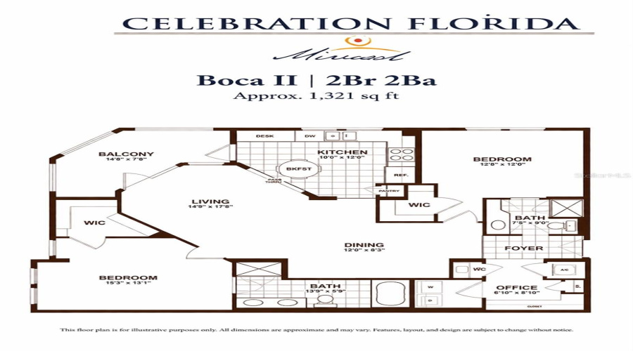 CELEBRATION, Florida 34747, 2 Bedrooms Bedrooms, ,2 BathroomsBathrooms,Residential,For Sale,MIRASOL,0,MFRS5146808