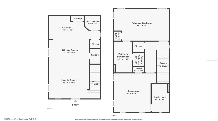 KISSIMMEE, Florida 34747, 2 Bedrooms Bedrooms, ,2 BathroomsBathrooms,Residential,For Sale,PIRATE,0,MFRO6394128