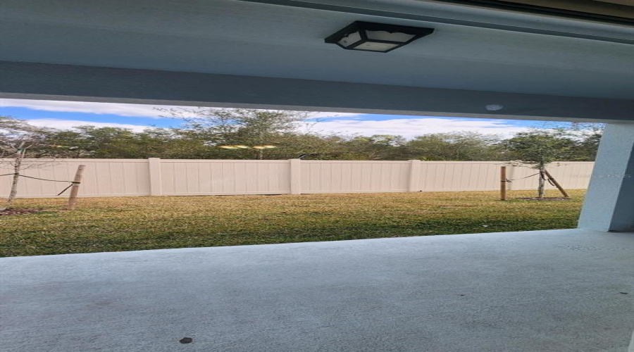 Rear Lanai / View