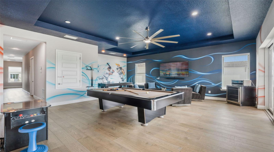 Pool Table & Arcade Console