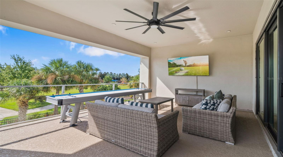 Second Floor Balcony