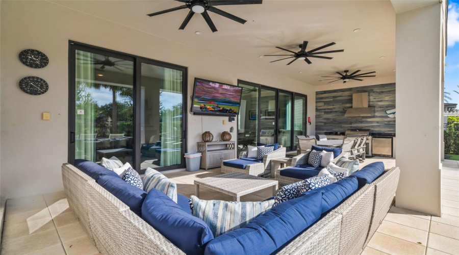 View of Covered Lanai