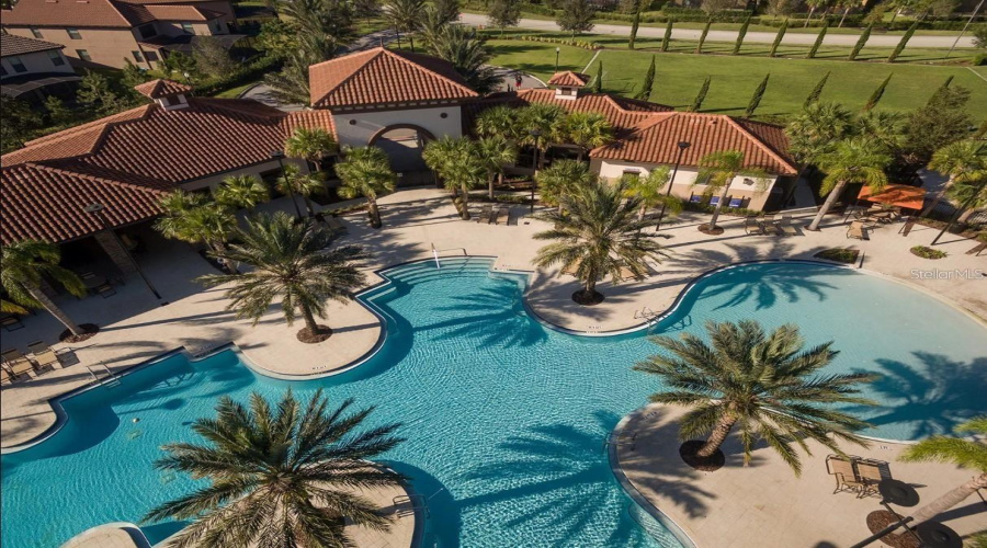 Aerial View of the Clubhouse