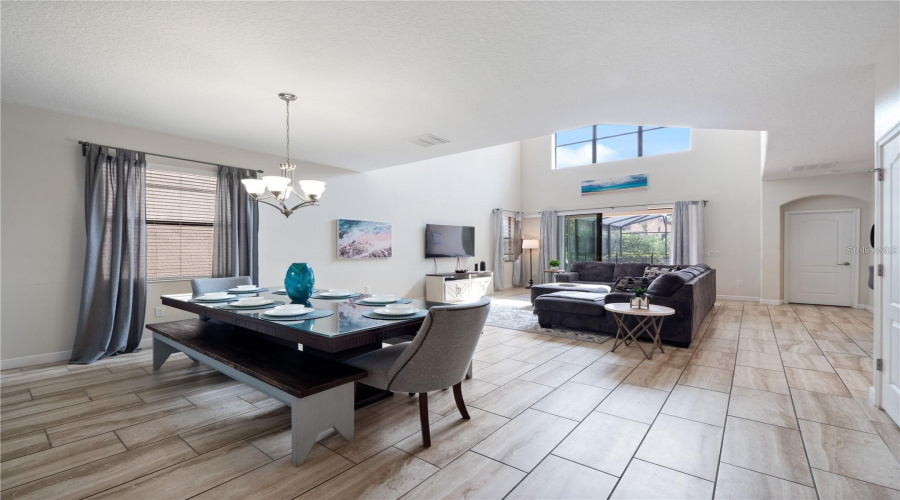 Living and Dining room combo