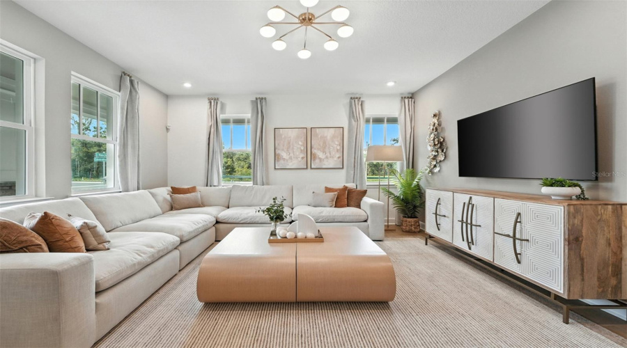 Anna Maria Model Living Room