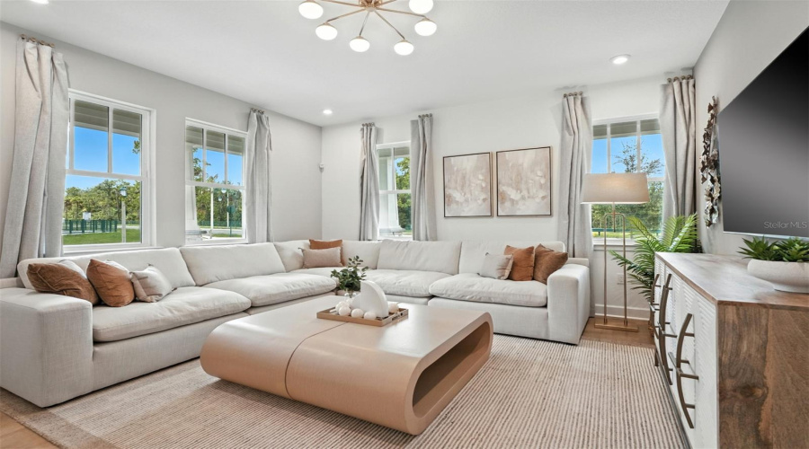 Anna Maria Model Living Room