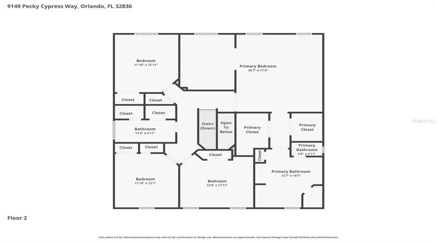 ORLANDO, Florida 32836, 4 Bedrooms Bedrooms, ,2 BathroomsBathrooms,Residential,For Sale,PECKY CYPRESS,0,MFRO6395772