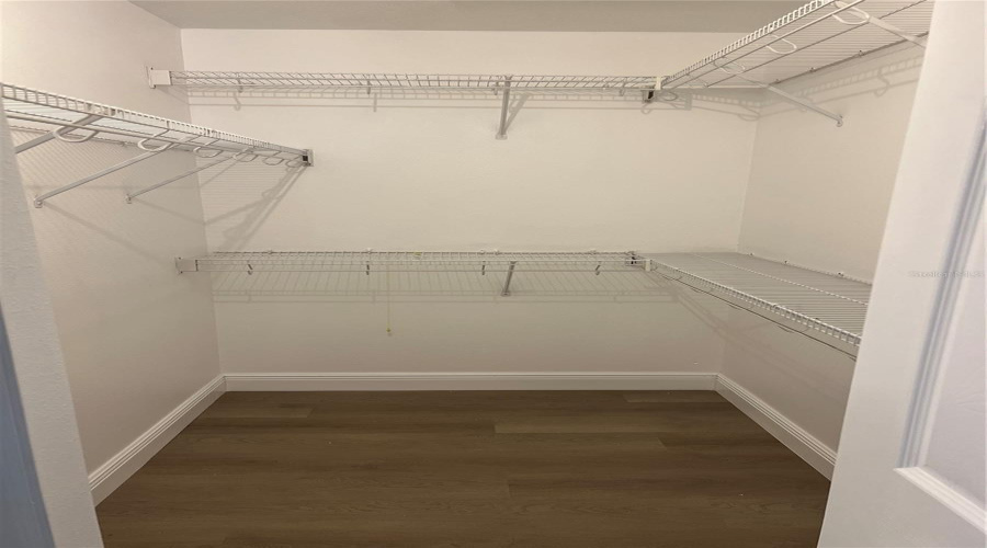 Master Bedroom walk in closet