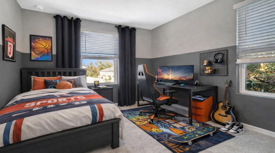 Bedroom 3 2nd Floor Virtually Staged