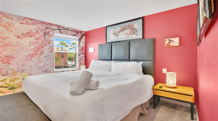 Mulan themed Primary bedroom