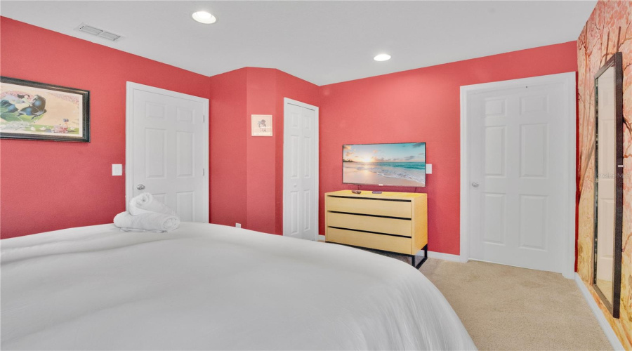 Mulan themed primary bedroom