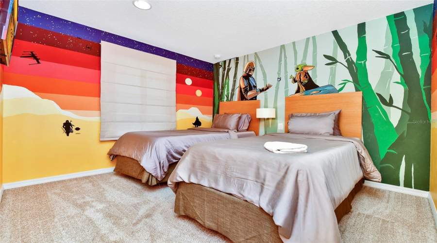 Star Wars themed bedroom