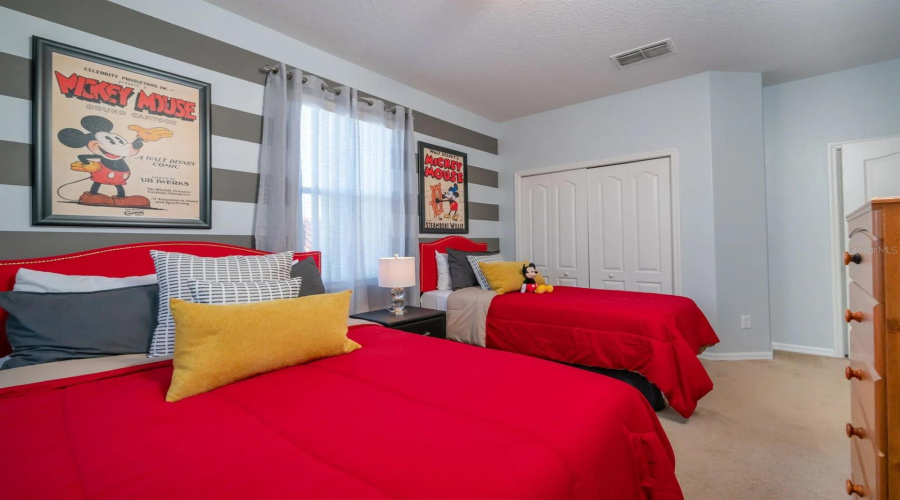 Bedroom 3 with closet