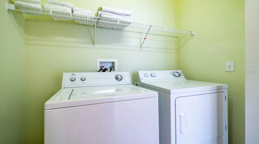 Laundry on first floor