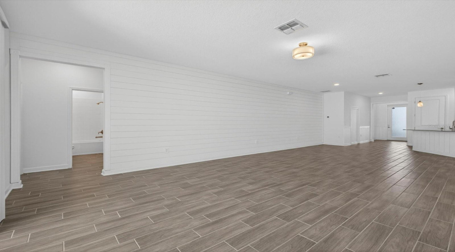 Wood-plank porcelain tile