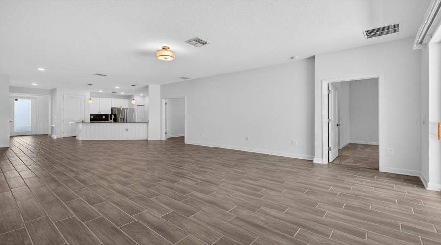 Wood-plank porcelain tile