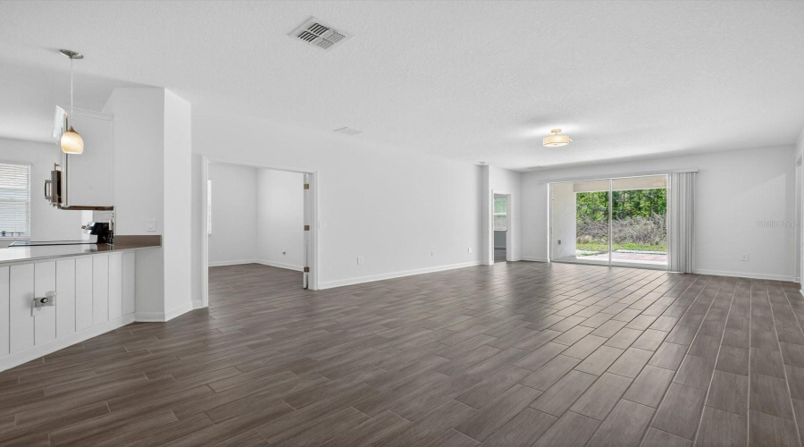 Lots of natural light