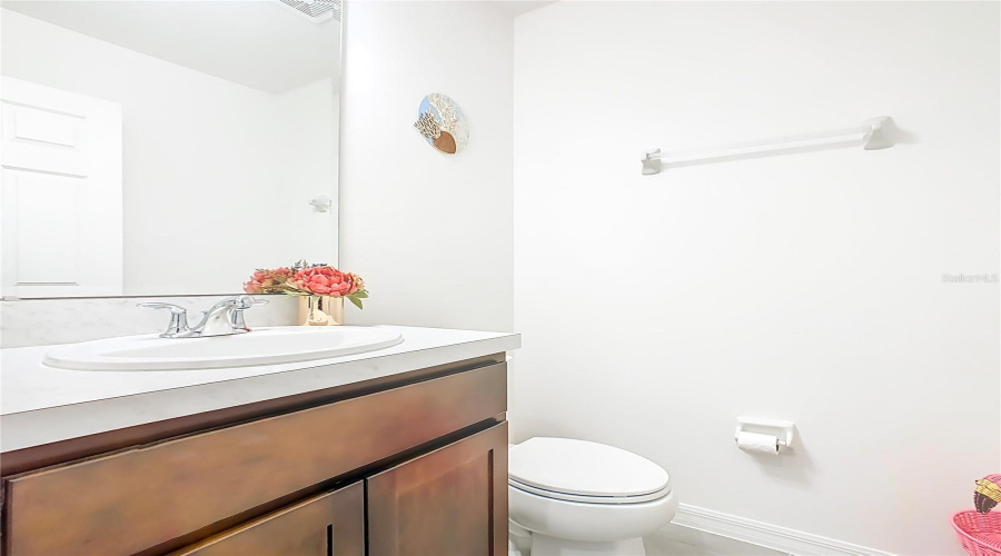 downstairs half bath