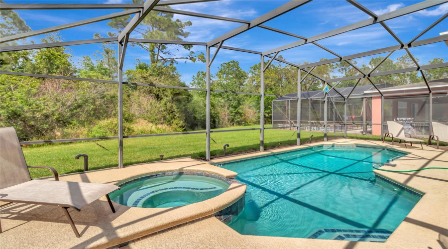 Screened Lanai w/ Pool and Spa