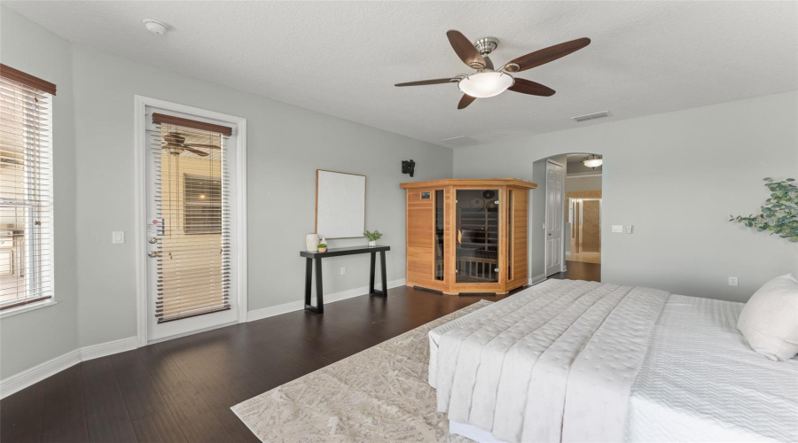 Three Person Sauna Included