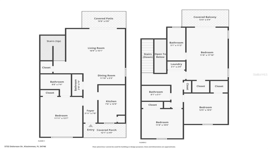 KISSIMMEE, Florida 34746, 4 Bedrooms Bedrooms, ,3 BathroomsBathrooms,Residential,For Sale,DELOREAN,0,MFRS5147430