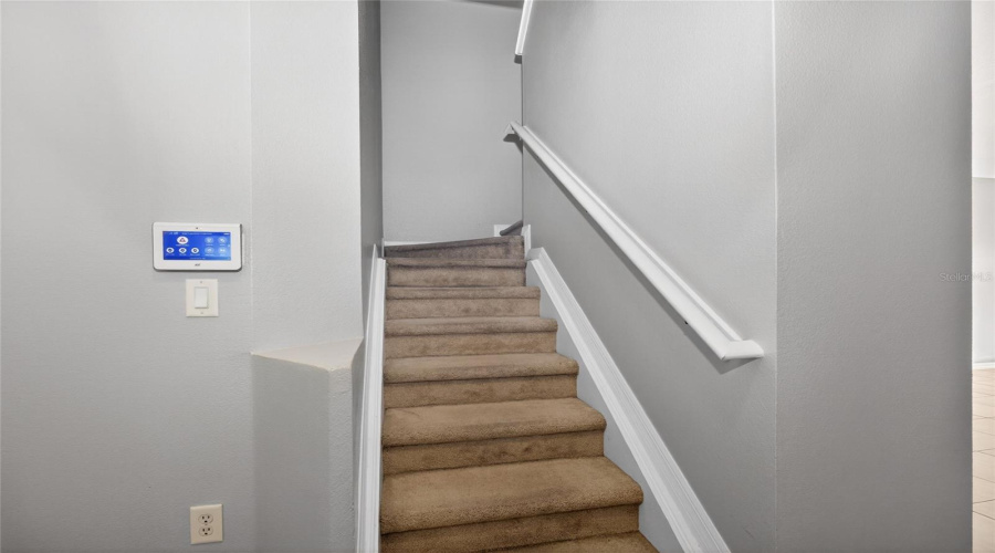 stairs to second floor