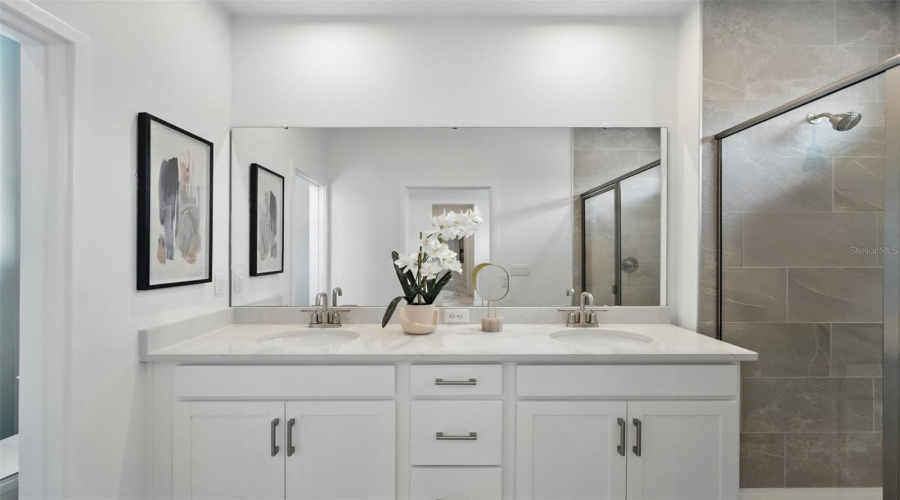 Island Village Amelia Model Primary Bathroom